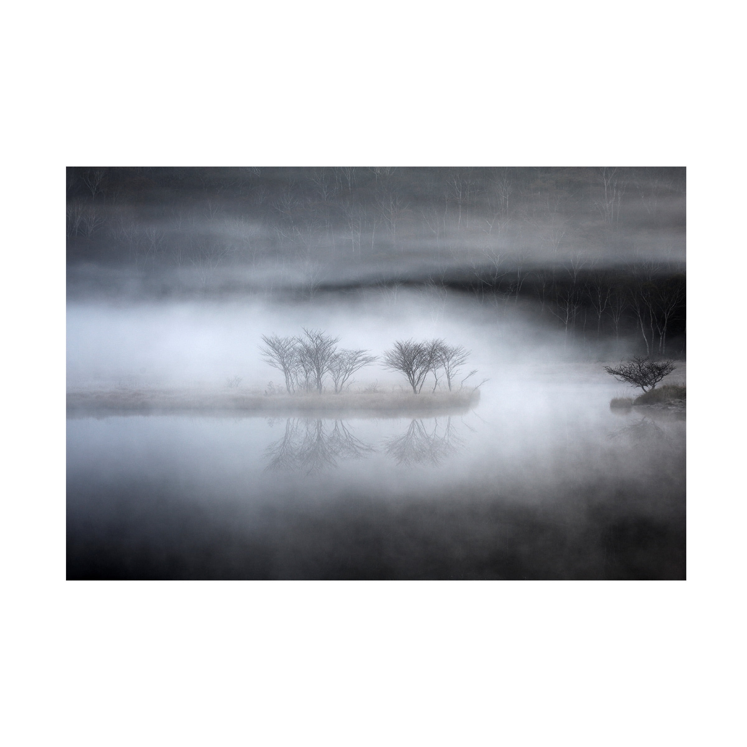 Teruo Araya 'Mysterious Pond' Canvas Art