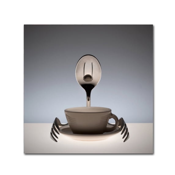 Wieteke de Kogel 'Coffee Time' Canvas Art