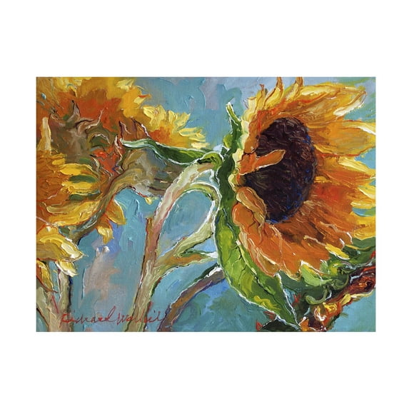Richard Wallich 'Sun 11' Canvas Art