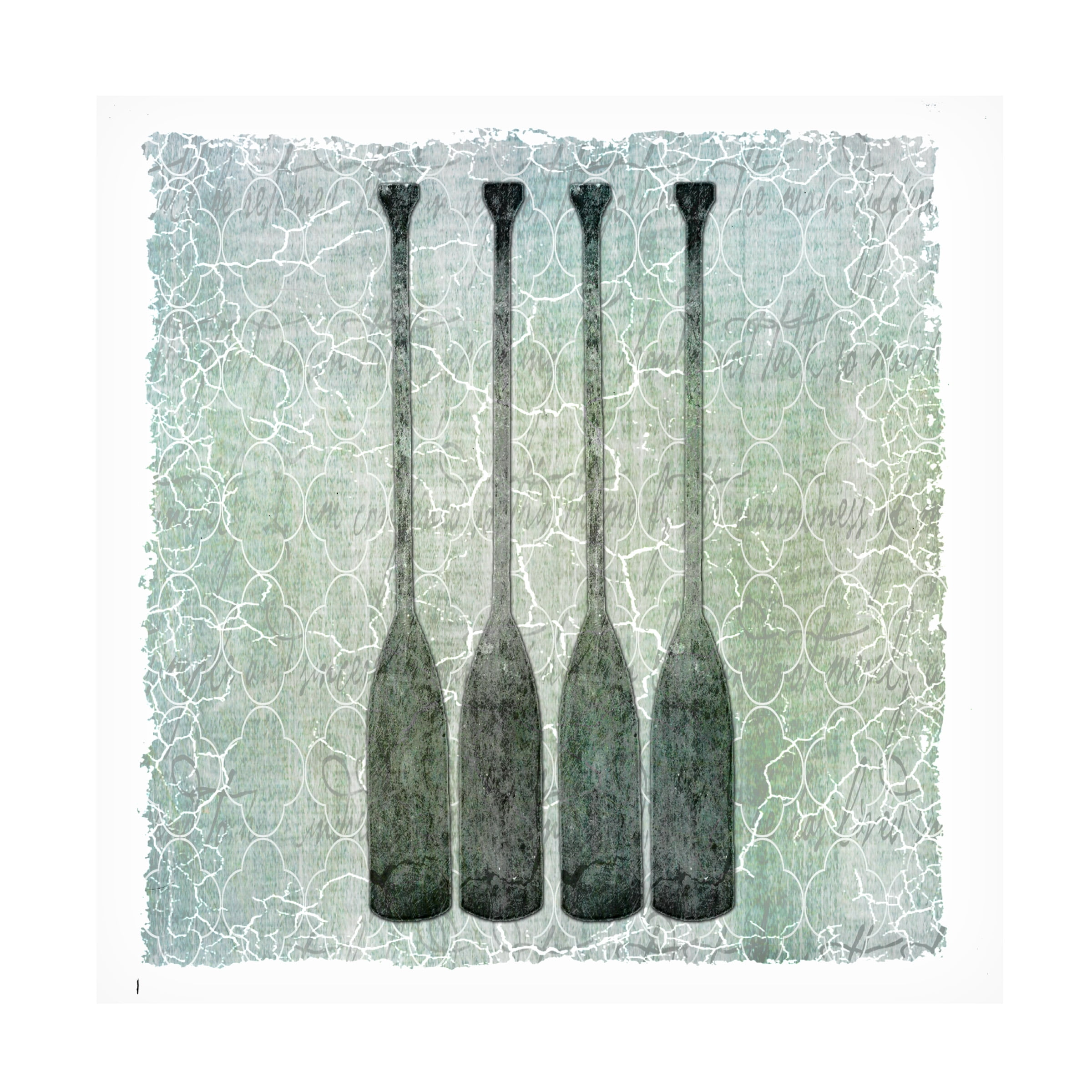 LightBoxJournal 'Life Is Better At The Lake Oars' Canvas Art