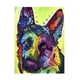 thumbnail image 1 of Trademark Fine Art Dean Russo German Shepherd Canvas Wall Art - 35x47, 1 of 5
