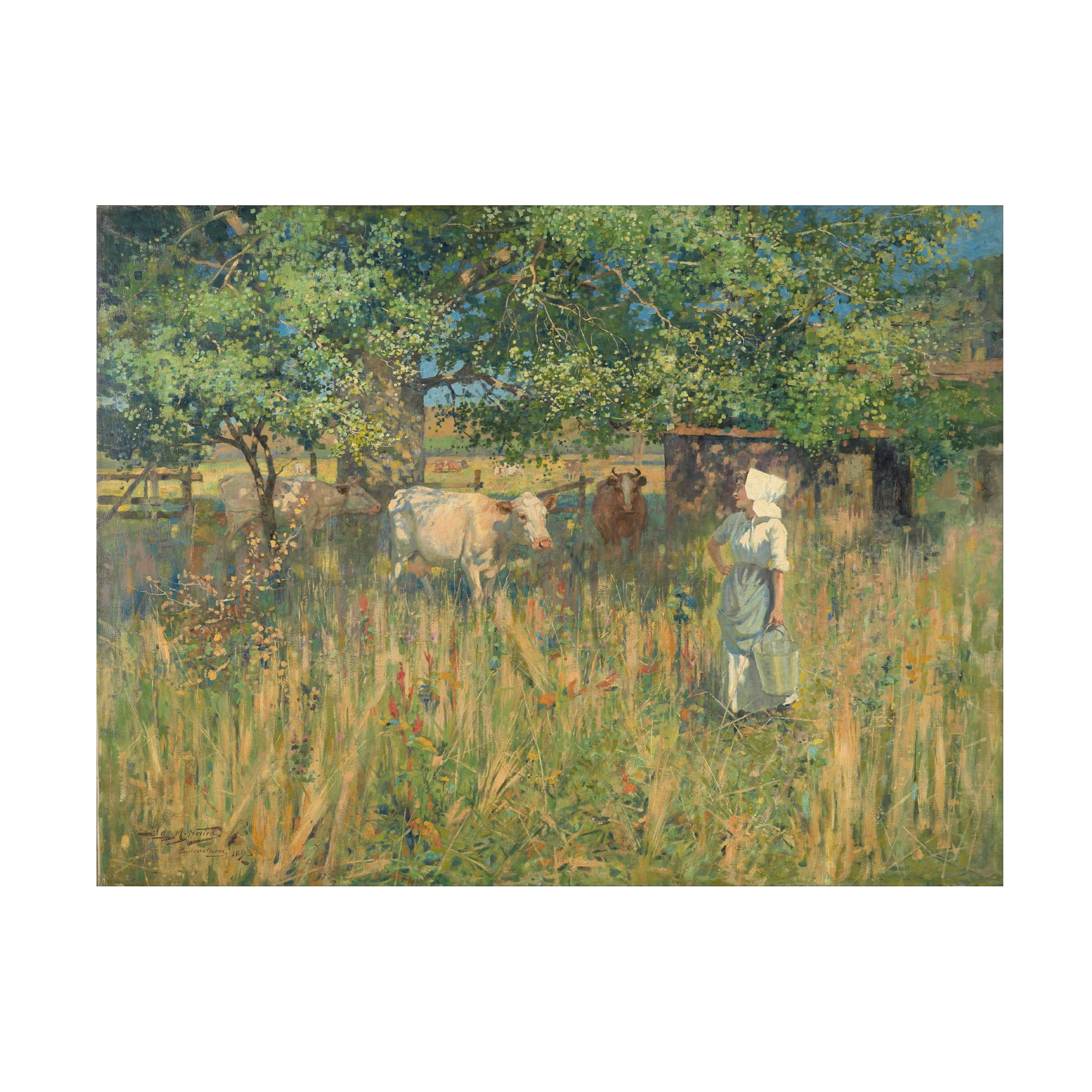 James M. Nairn 'Tess' Canvas Art