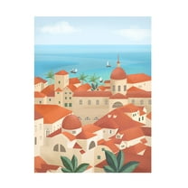 Petra Lizde 'Dubrovnik Old Town' Canvas Art