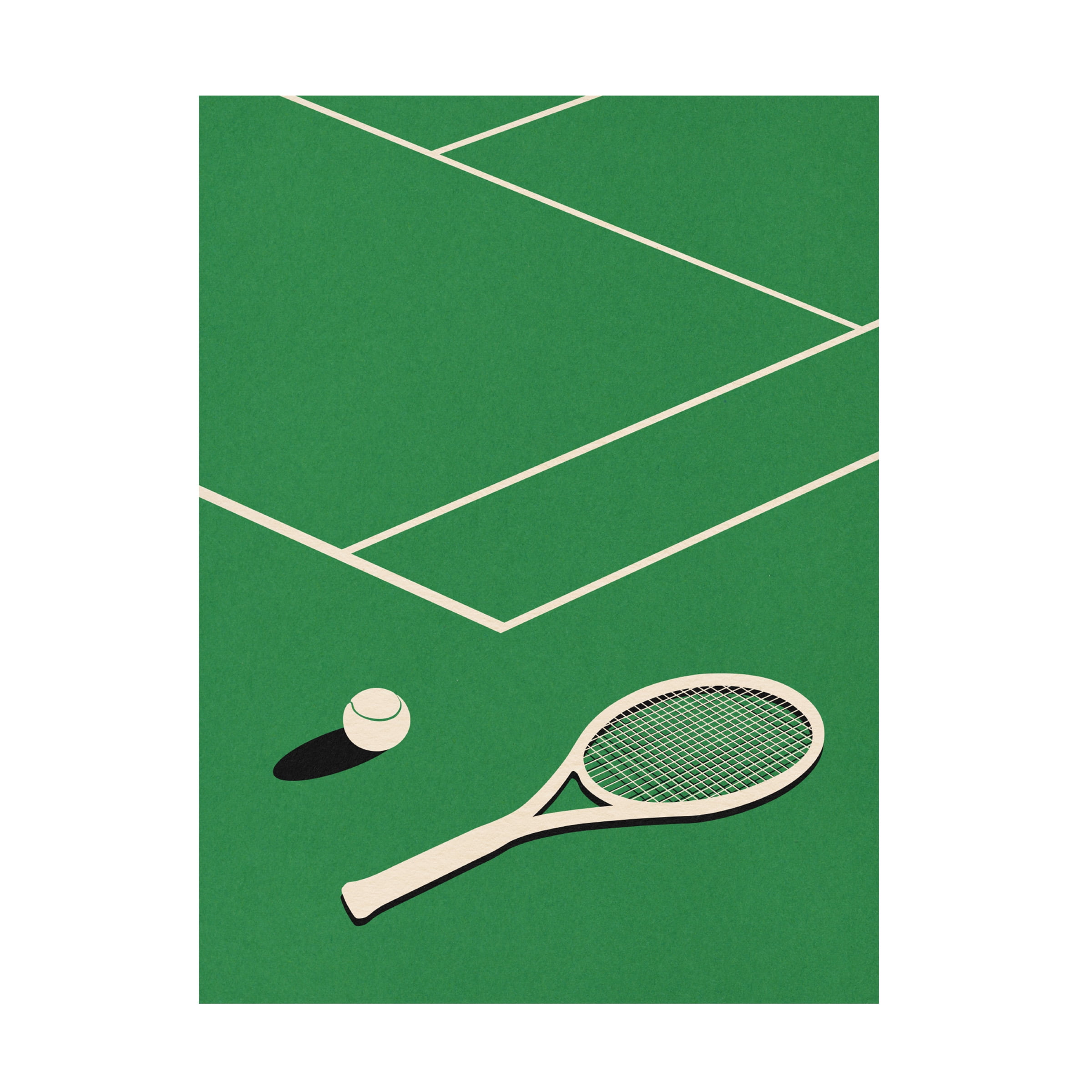 Rosi Feist 'Rosi Feist Lawn Tennis Club' Canvas Art