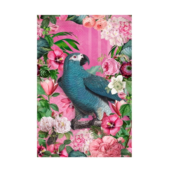 Andrea Haase 'The Parrots Paradise Garden 2' Canvas Art
