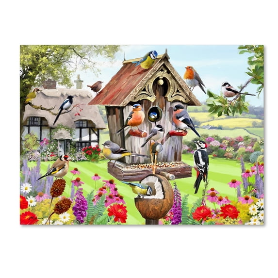 The Macneil Studio 'Birdhouse' Canvas Art