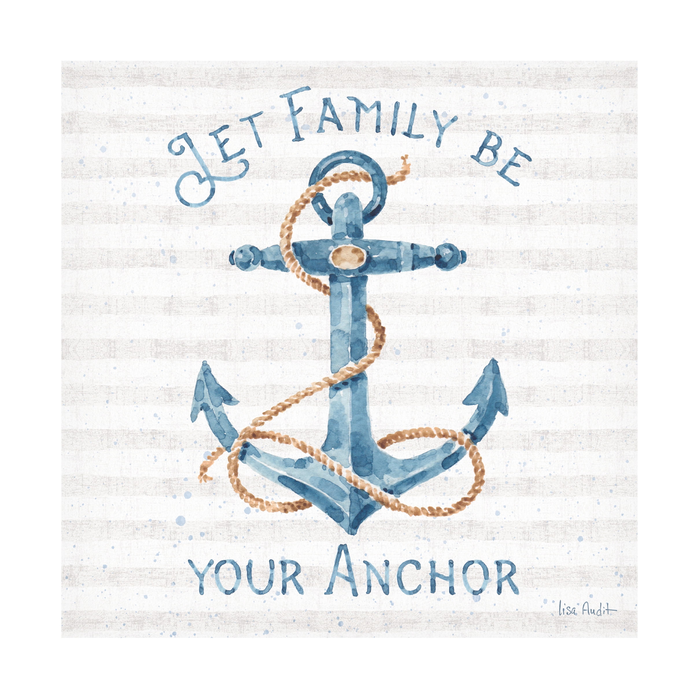 Lisa Audit 'Nautical Life Iv' Canvas Art