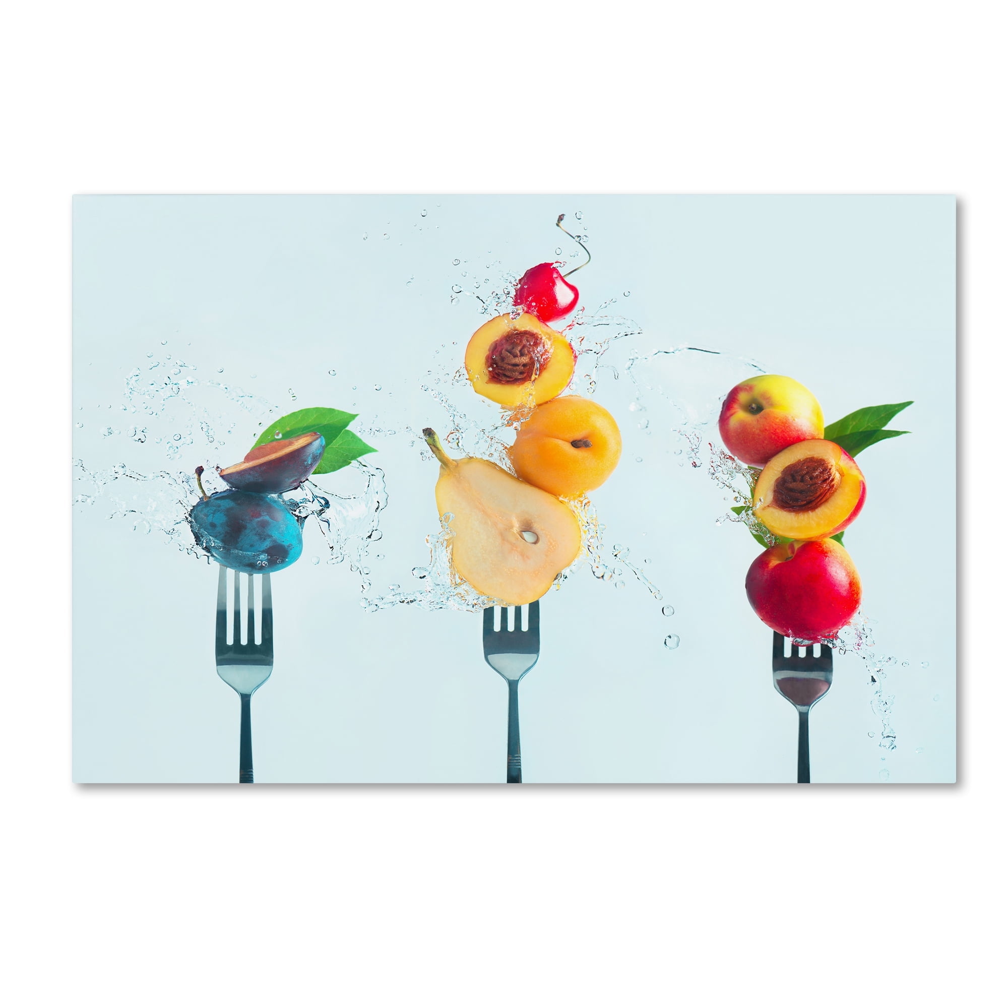 Trademark Fine Art " Making Fruit Salad " by Dina Belenko