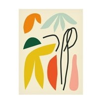 Jazzberry Blue 'Composition' Canvas Art