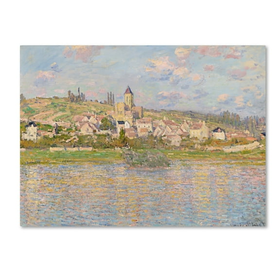 Monet 'Vetheuil' Canvas Art