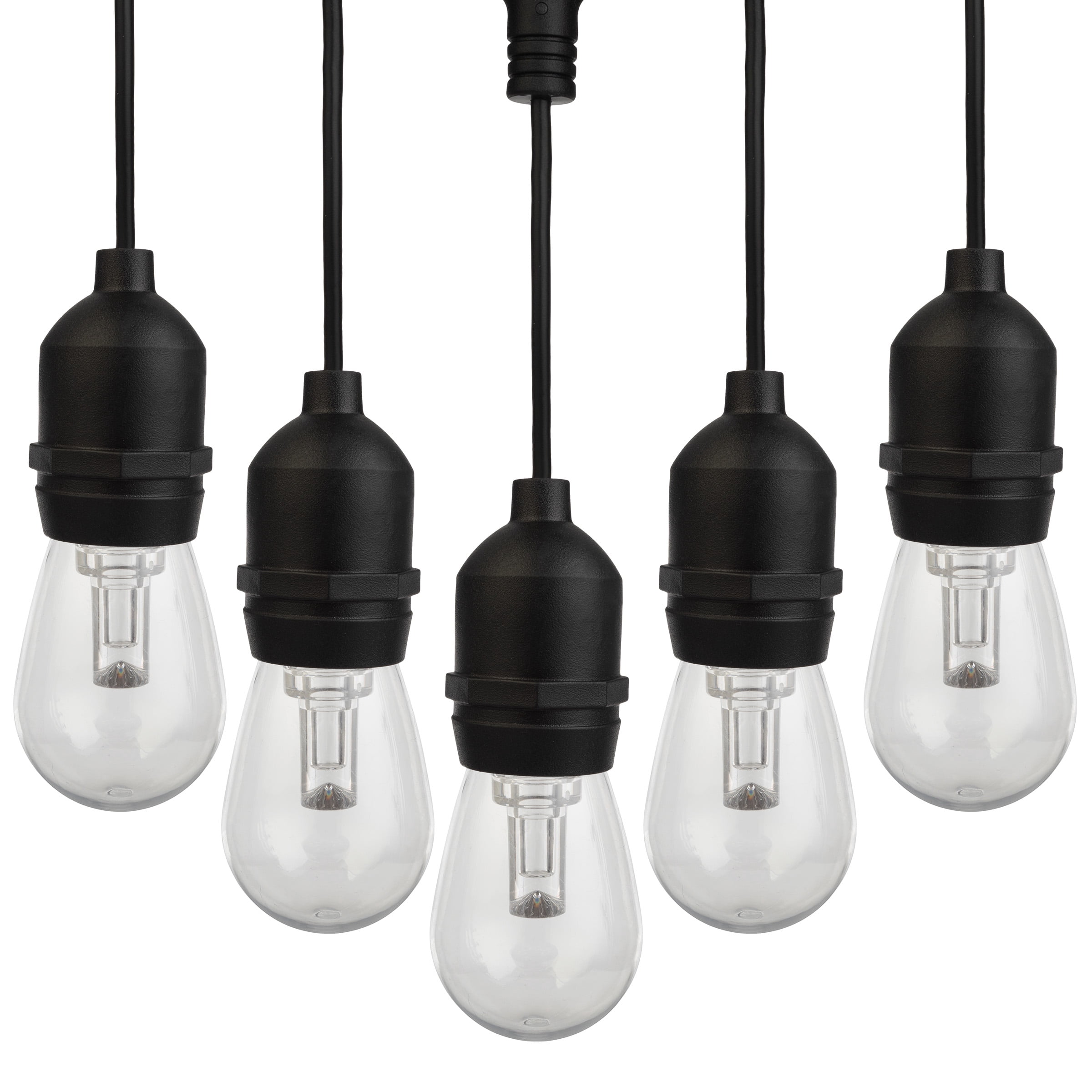 Pure Garden 50FT Color-Changing Outdoor String Lights with Remote