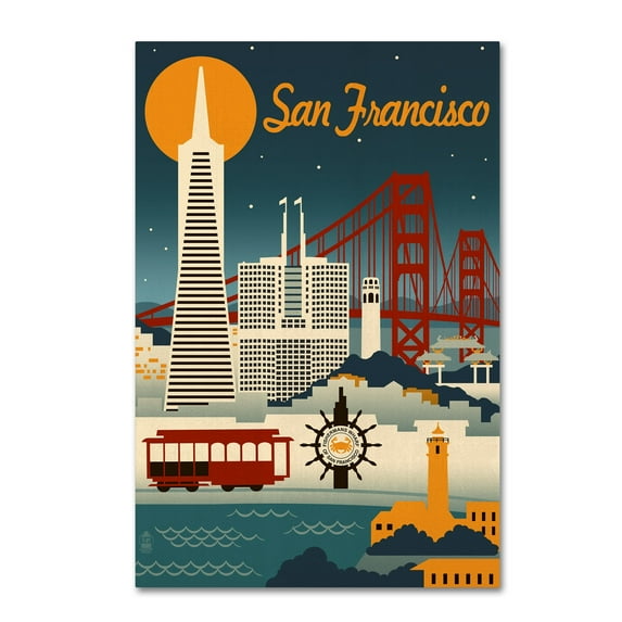 Lantern Press 'Travel 122' Canvas Art