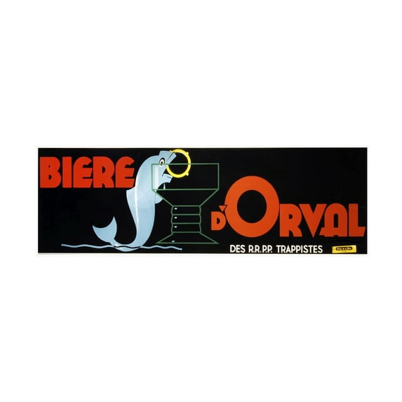 Vintage Apple Collection 'Beer Orval' Canvas Art