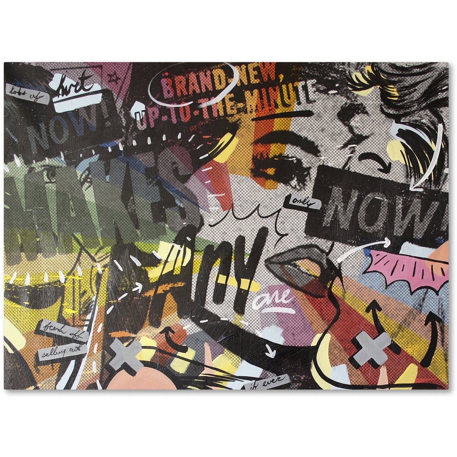 Dan Monteavaro 'Anyone Now' Canvas Art