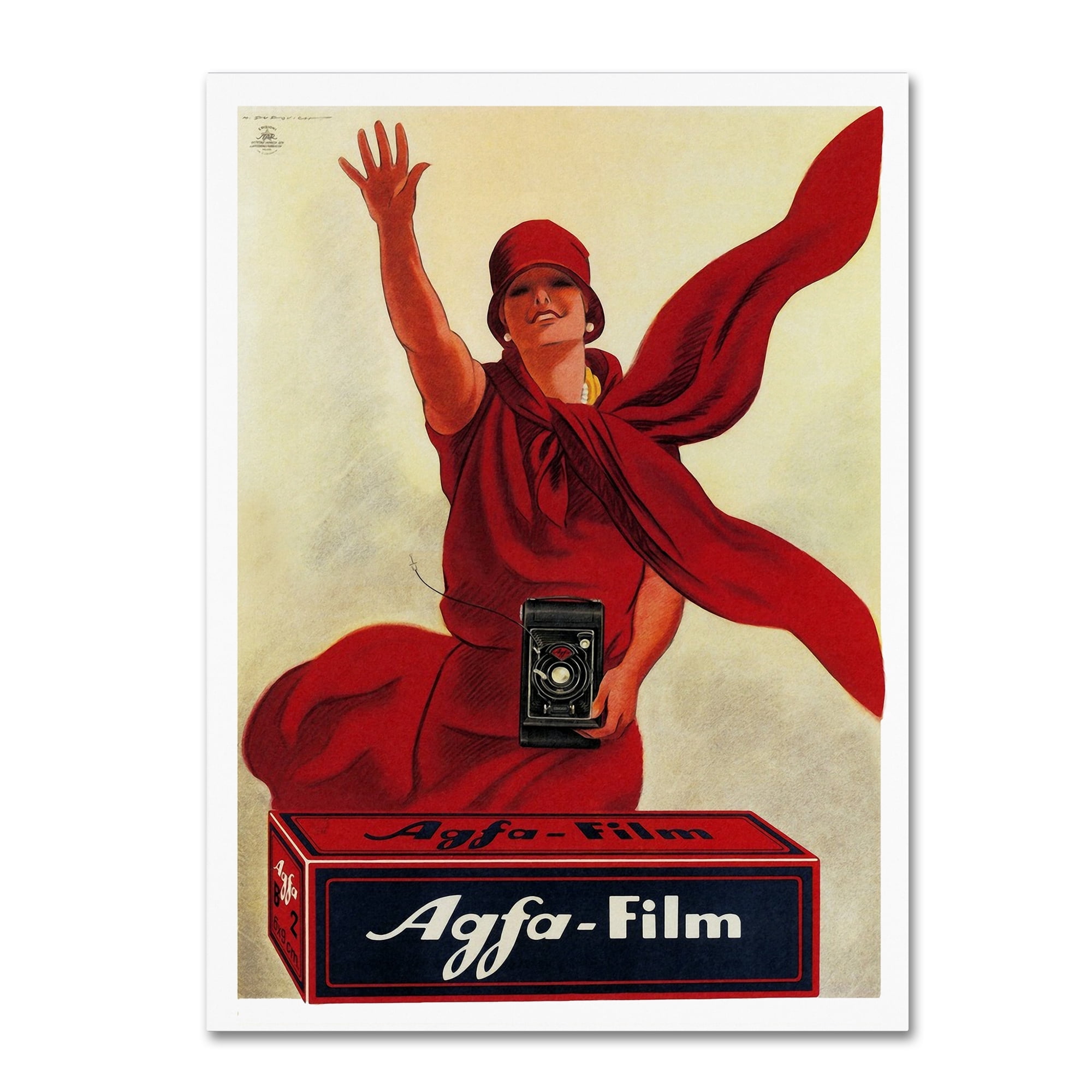 Vintage Lavoie 'Ads-0102' Canvas Art