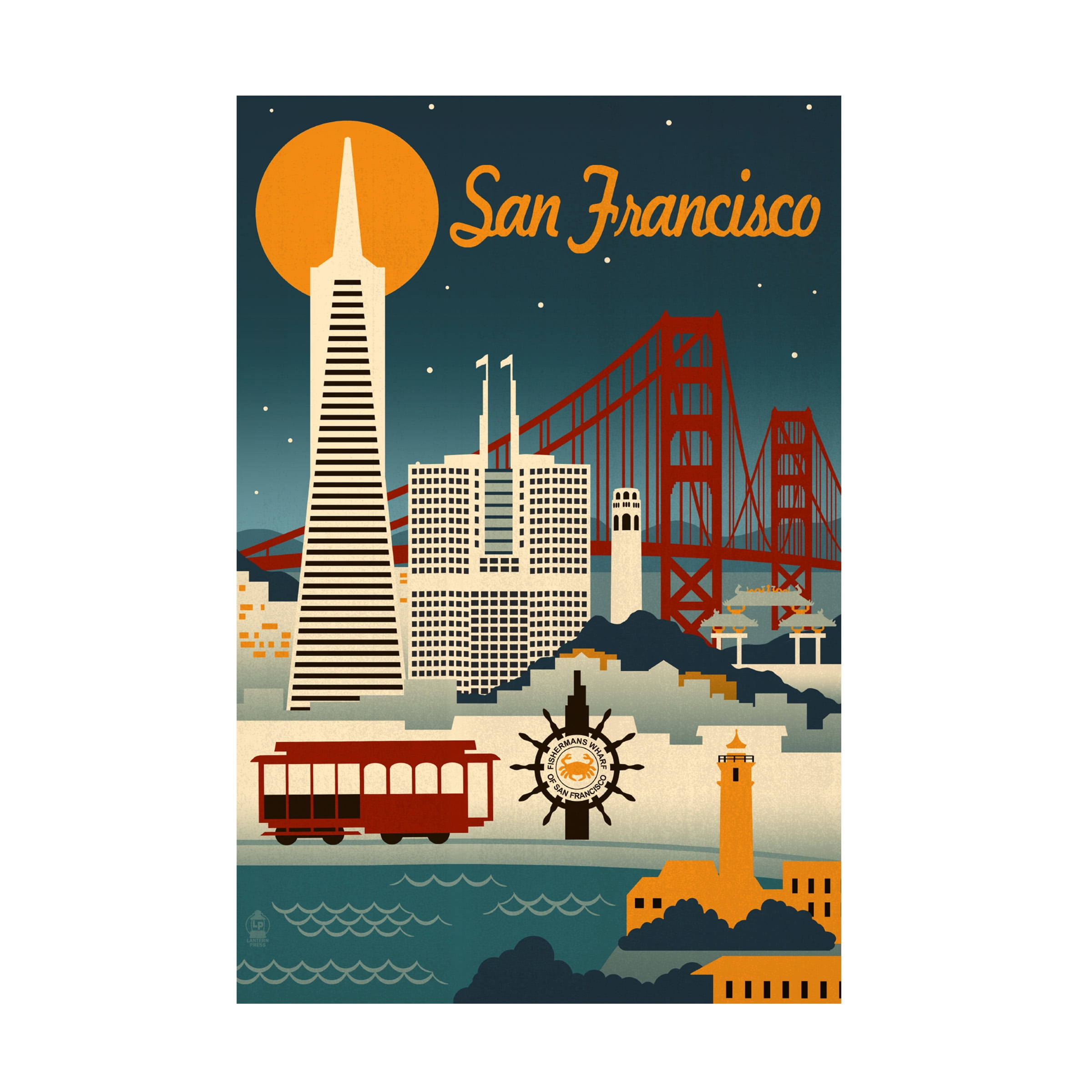 Lantern Press 'Travel 122' Canvas Art