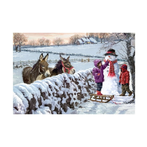 The Macneil Studio 'Donkeys' Canvas Art