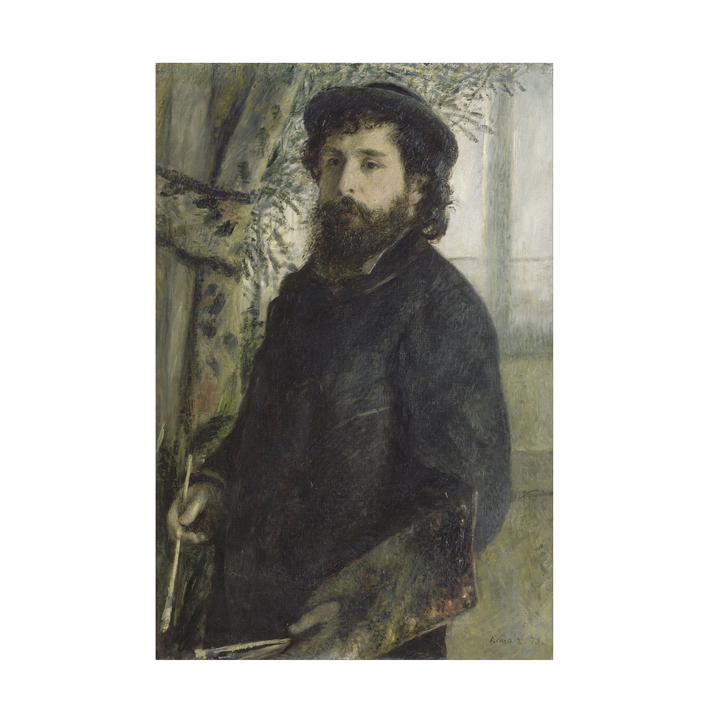 Renoir 'Claude Monet' Canvas Art