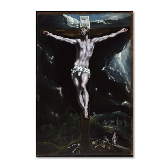 El Greco 'Christ On The Cross' Canvas Art