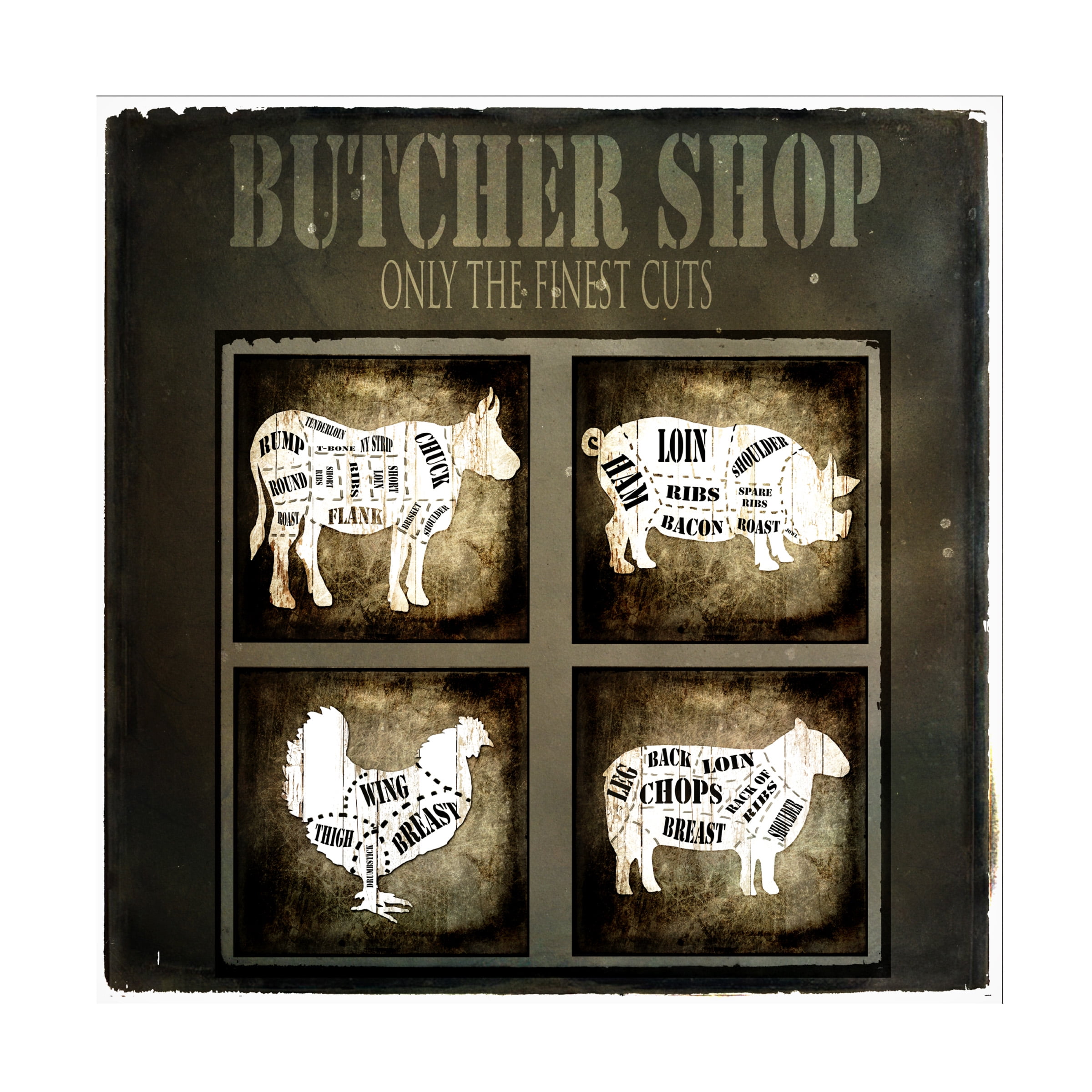 LightBoxJournal 'Butcher Shop V' Canvas Art