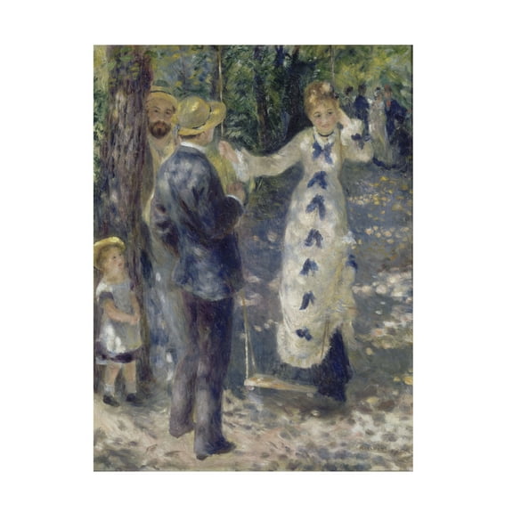 Renoir 'The Swing' Canvas Art