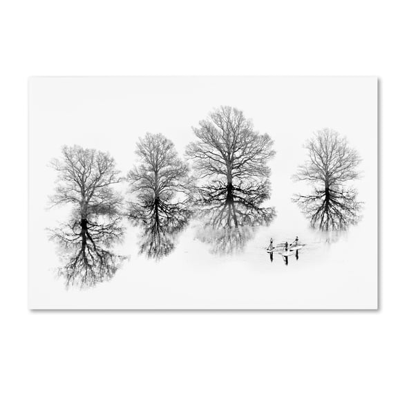 Ales Komovec 'Lost' Canvas Art