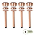 thumbnail image 1 of Pure Garden Solar Lights Outdoor Waterproof Garden Lights 4-Pack, Copper, 1 of 7