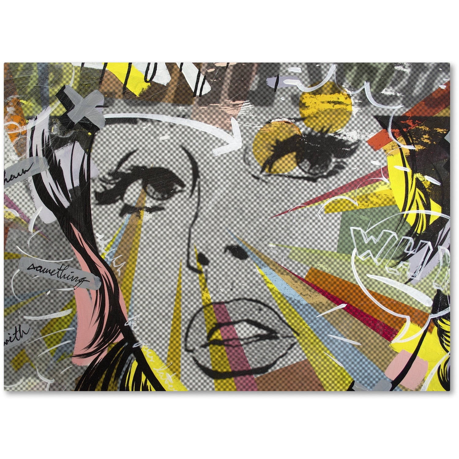 Dan Monteavaro 'The Long Stretch' Canvas Art
