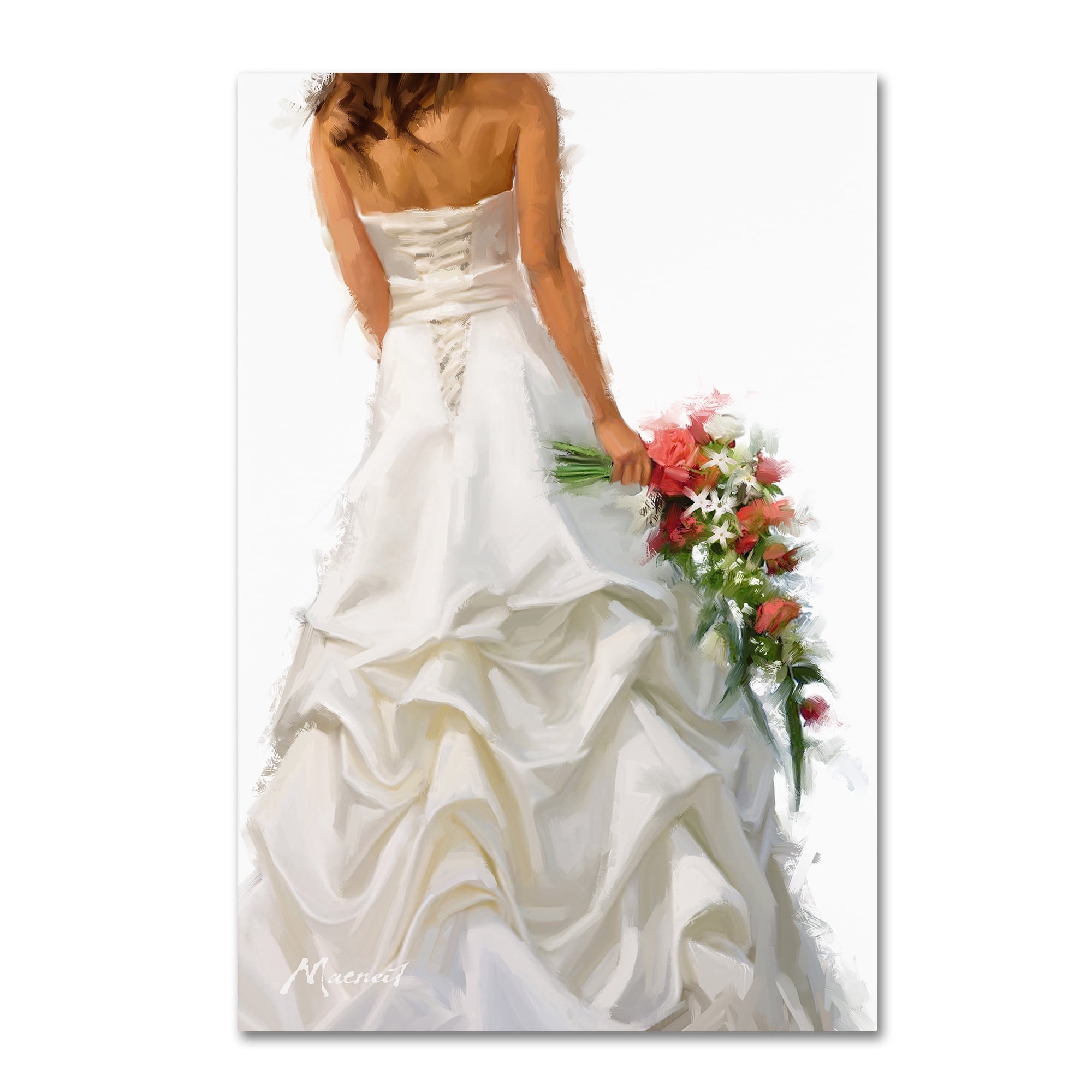 The Macneil Studio 'Bridal Dress' Canvas Art