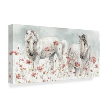 Lisa Audit 'Wild Horses Iii' Canvas Art