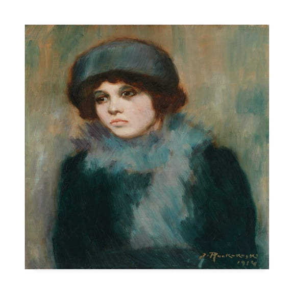 Ruokokoski 'Woman' Canvas Art