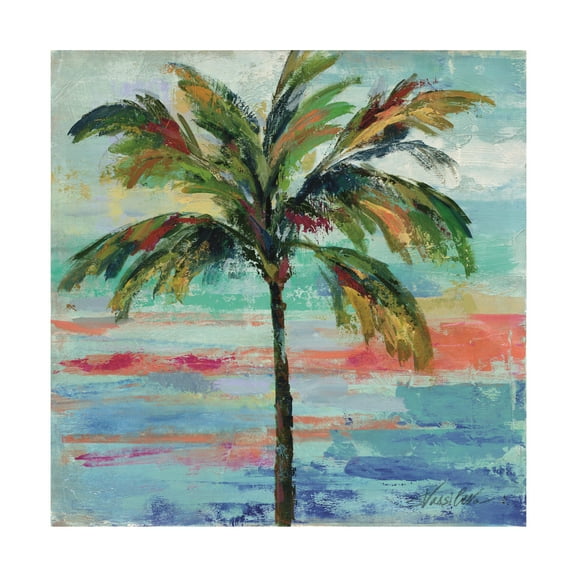 Silvia Vassileva 'California Palm Ii' Canvas Art