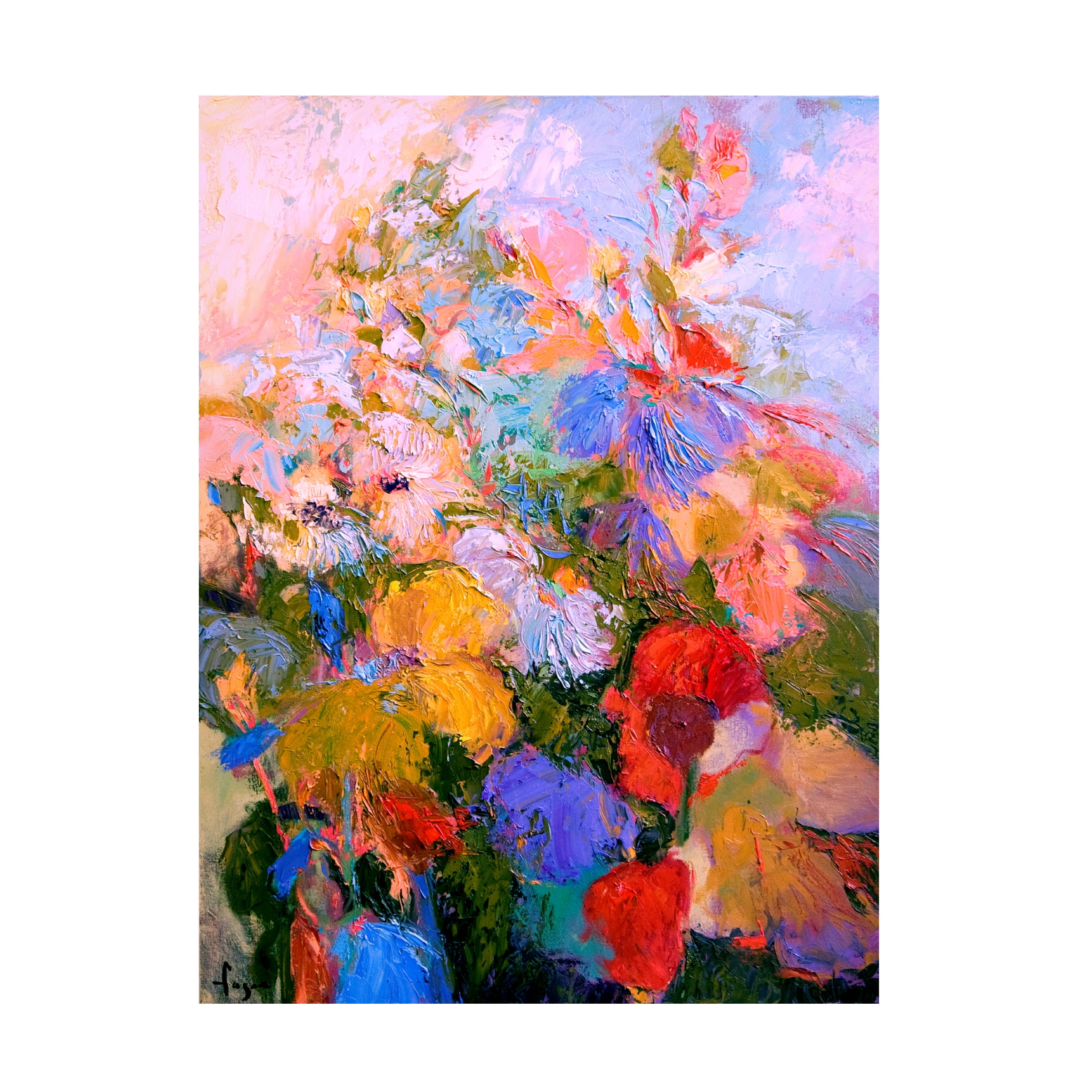 Dorothy Fagan 'Allherglory' Canvas Art