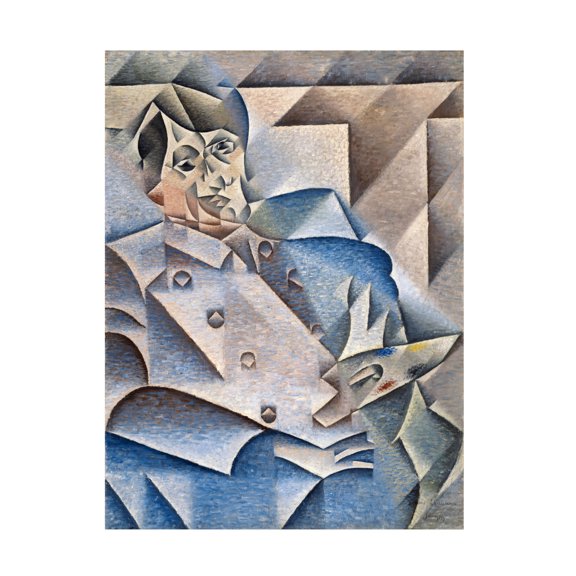 Juan Gris 'Portrait Of Pablo Picasso' Canvas Art