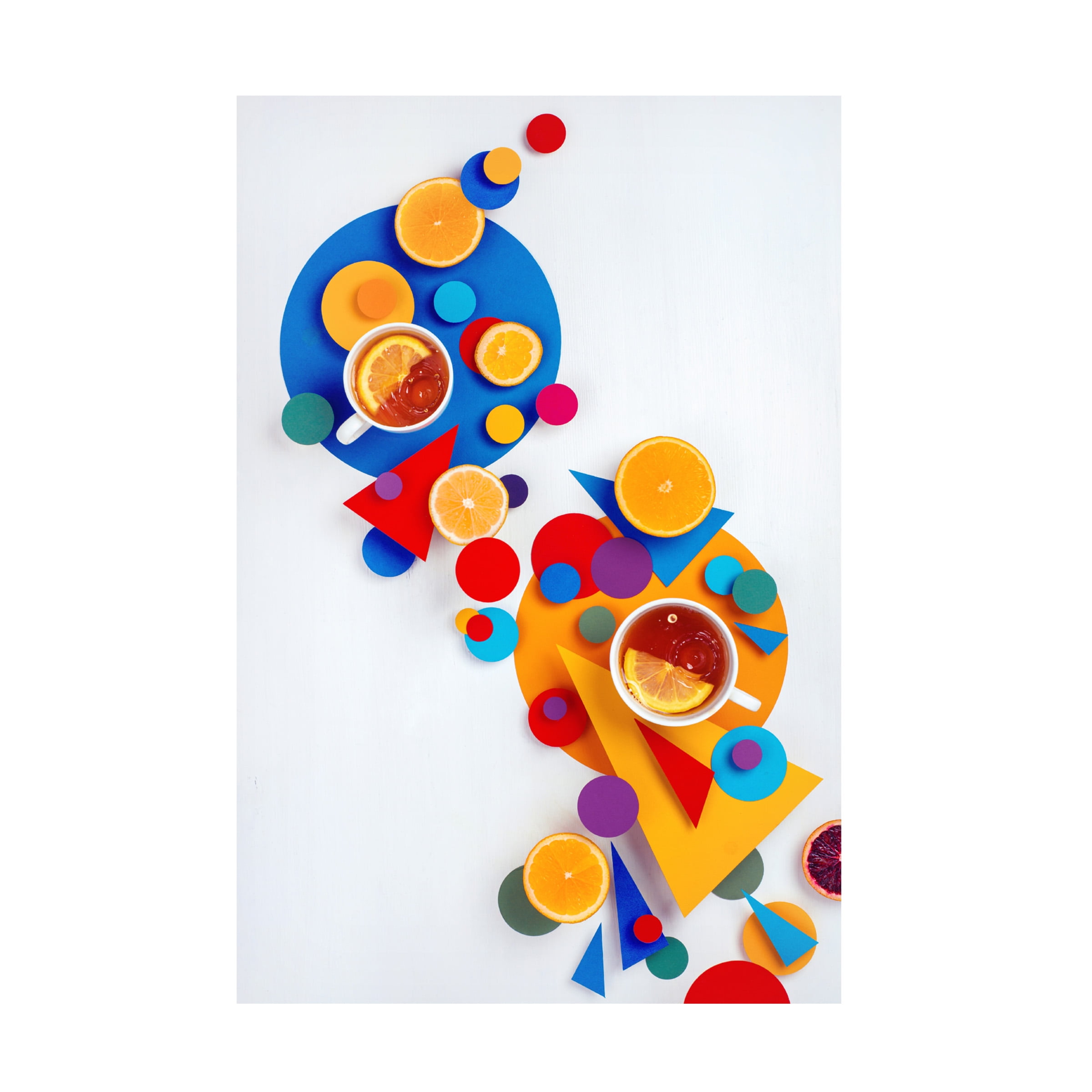 Dina Belenko 'Suprematic Tea Party' Canvas Art