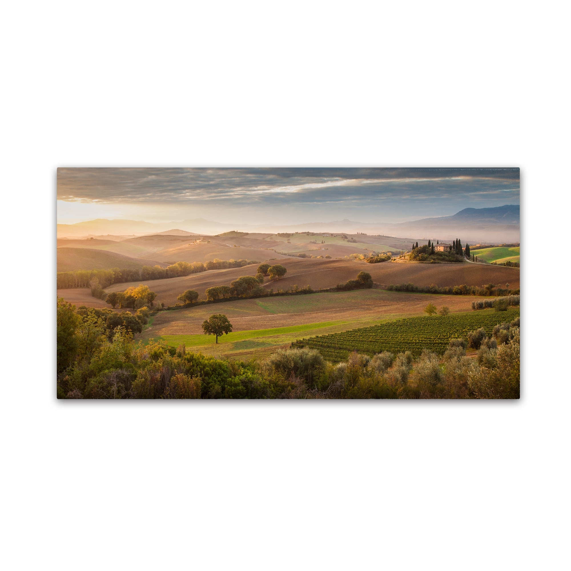 Peter Svoboda 'Fairyland At Dawn' Canvas Art