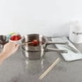 thumbnail image 1 of Classic Cuisine 1.5 Quart Stainless-Steel Double Boiler Pot 3 Piece Set, 1 of 7