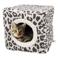 thumbnail image 1 of PETMAKER Cat House for Rabbits, Guinea Pigs and Other Animals, Animal Print, 1 of 8