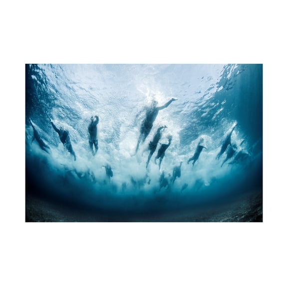Trademark Fine Art Davide Lopresti Swim Canvas Wall Art - 22x32