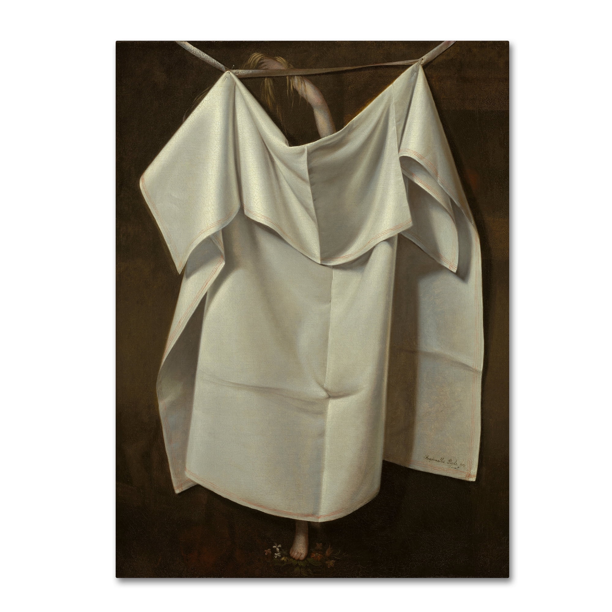 Raphaelle Peale 'Venus Rising From The Sea A Deception' Canvas Art