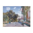 thumbnail image 1 of Trademark Fine Art Claude Monet Garden of the Artist Canvas Wall Art - 35x47, 1 of 4