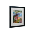 thumbnail image 1 of Richard Wallich 'Giraffe' Matted Framed Art, 1 of 1
