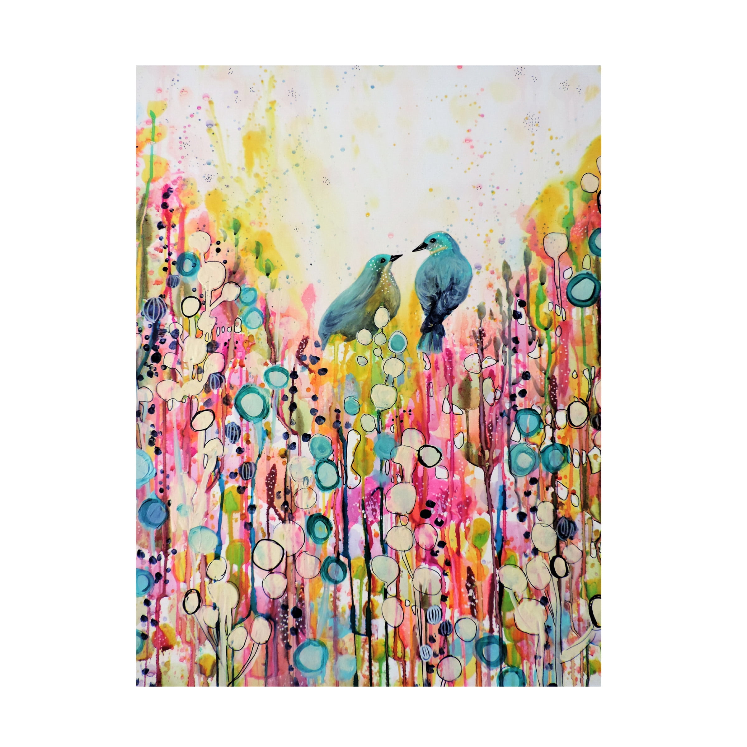 Sylvie Demers 'Dans Ce Seul Regard' Canvas Art