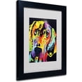 thumbnail image 1 of Matted art under acrylic in a black frame, 1 of 3