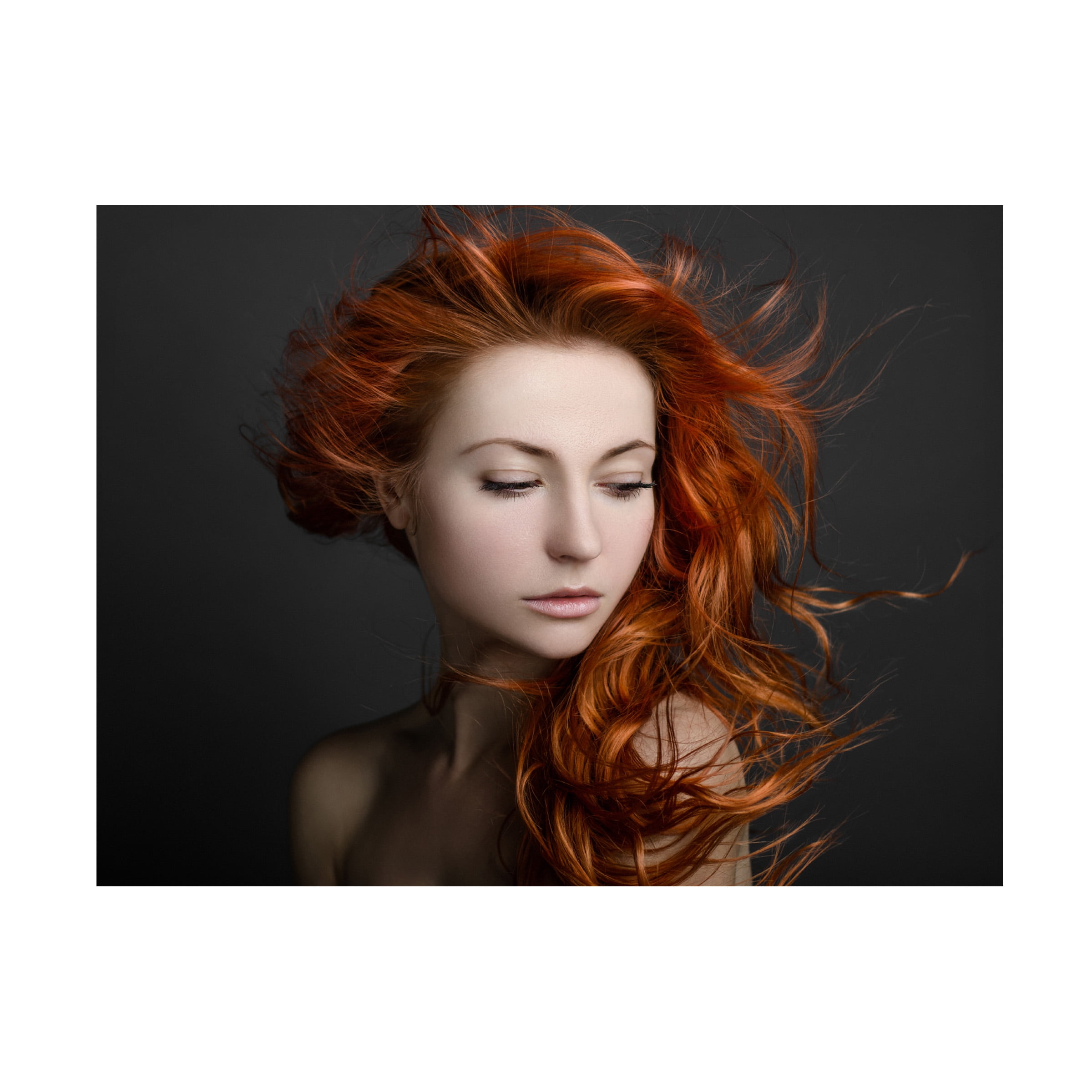 Alex Malikov 'Red Hair' Canvas Art