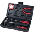thumbnail interactive-video image 1 of Stalwart 6-Piece Tool Set with Hammer, Screwdrivers, Pliers, and More (Red), 1 of 6
