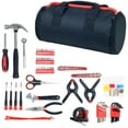 thumbnail image 1 of Household Hand Tools 86 Piece Tool Set With Roll-Up Bag by Stalwart (Hammer Wrench Set Screwdriver Set Pliers) - Great for the Home or Car, 1 of 10