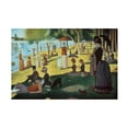 thumbnail image 1 of Georges Seurat 'Sunday Afternoon on the Island' Canvas Art, 1 of 4