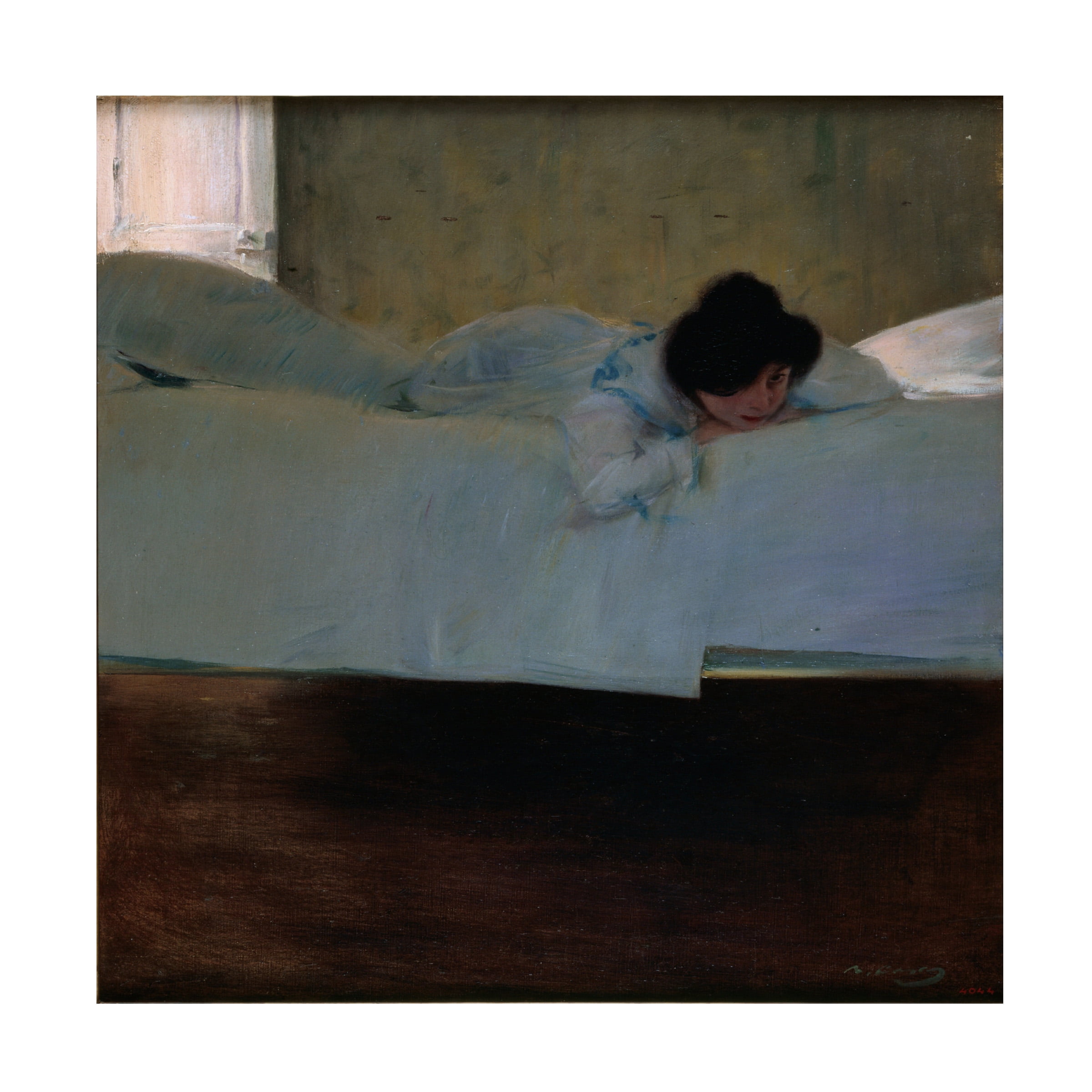 Ramon Casas 'Laziness' Canvas Art
