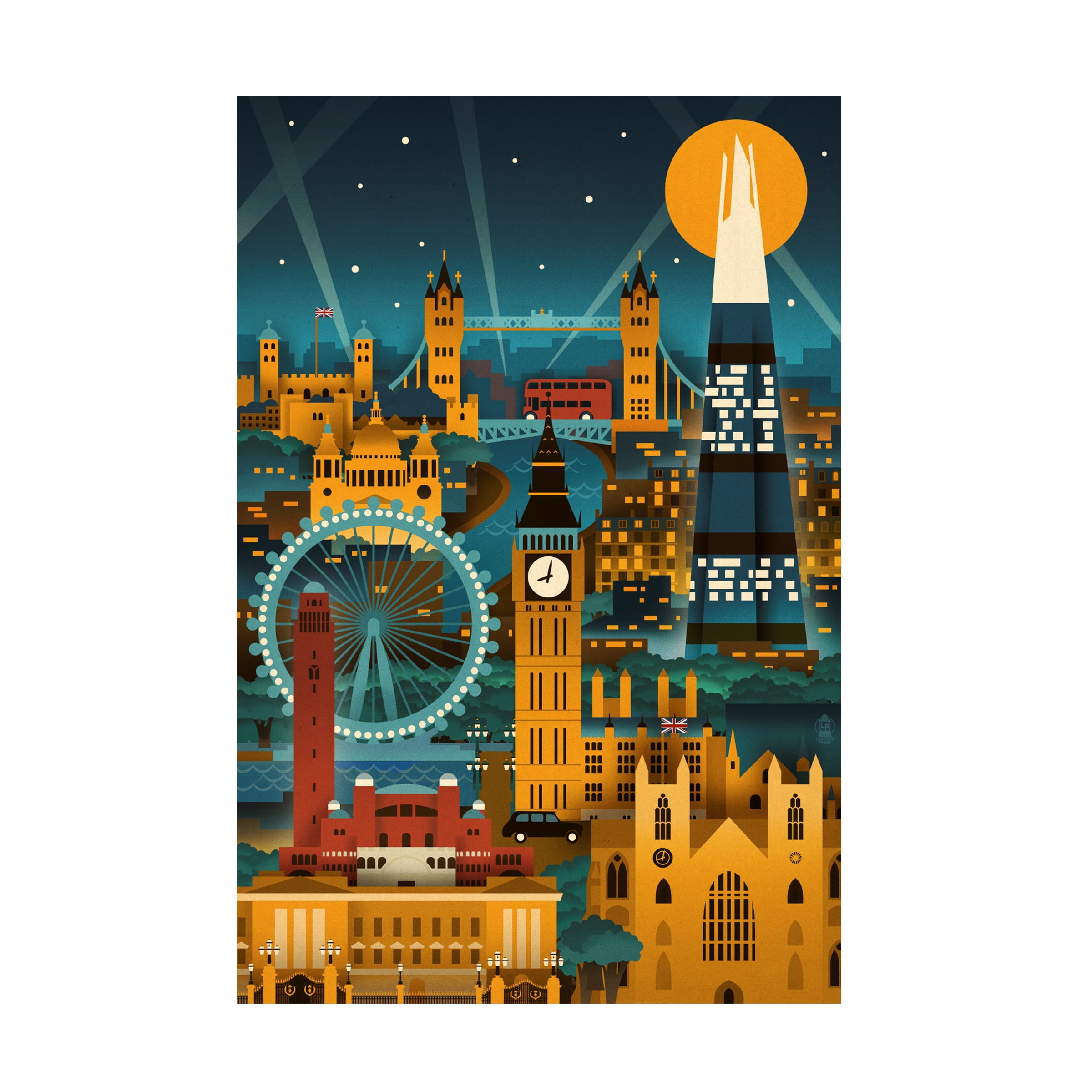Lantern Press 'Travel 131' Canvas Art